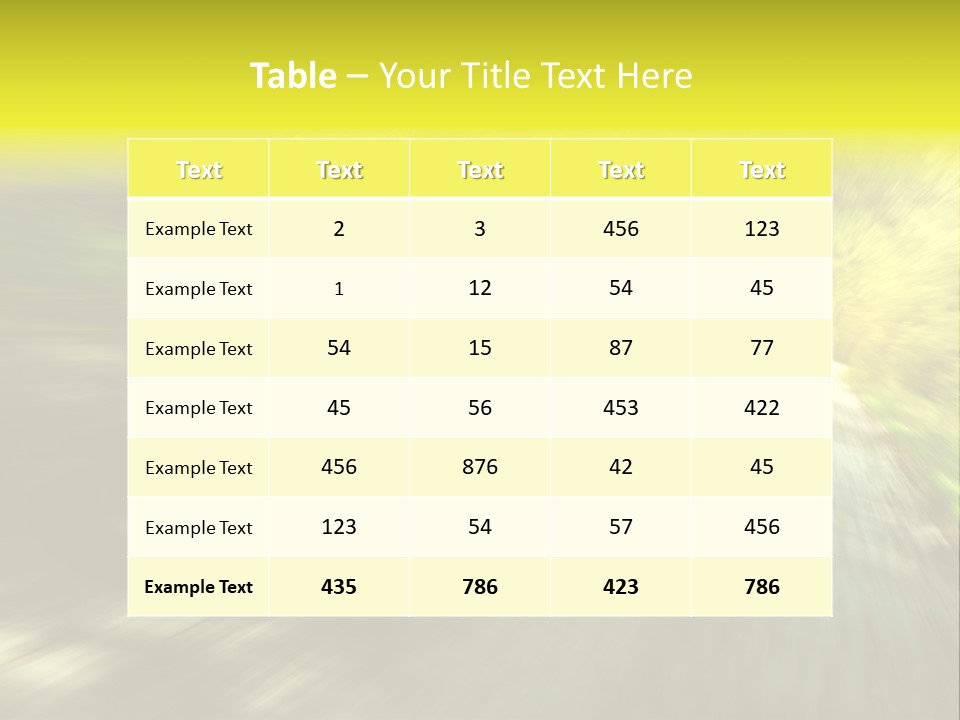 Sun Road Security PowerPoint Template