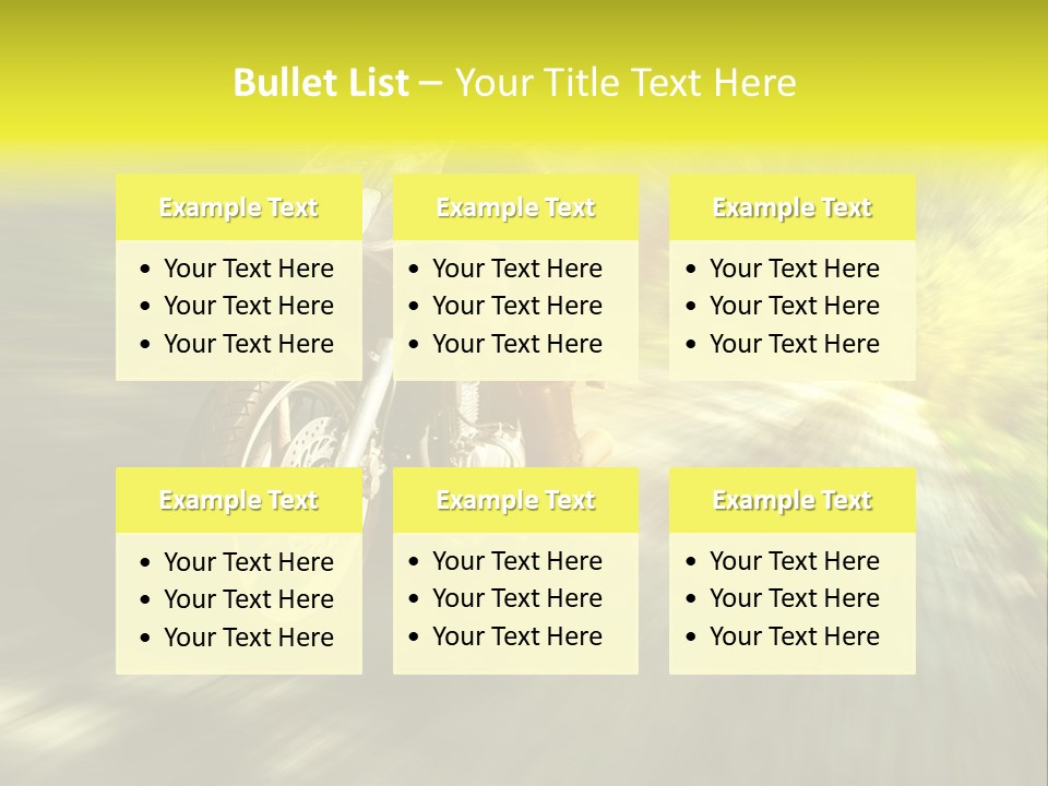 Sun Road Security PowerPoint Template