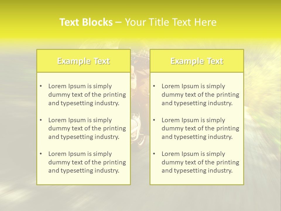 Sun Road Security PowerPoint Template