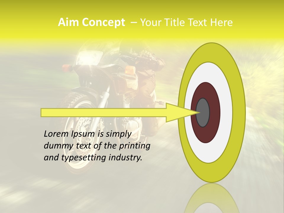 Sun Road Security PowerPoint Template