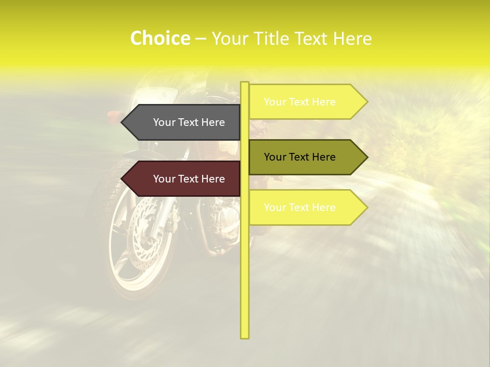 Sun Road Security PowerPoint Template