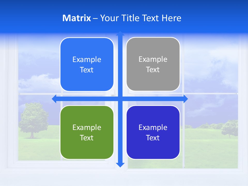 Interiors Grass Open PowerPoint Template