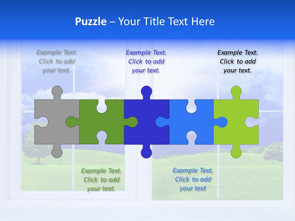 Interiors Grass Open PowerPoint Template