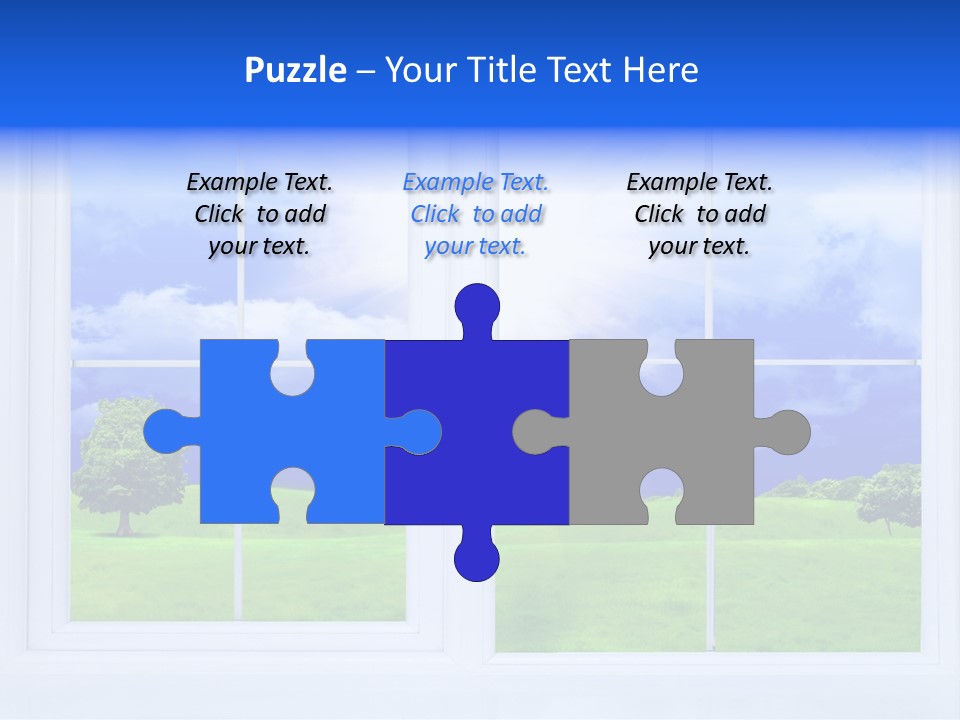 Interiors Grass Open PowerPoint Template