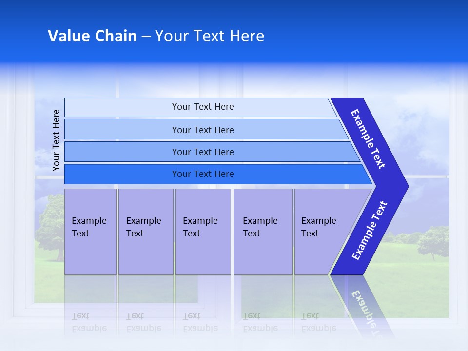 Interiors Grass Open PowerPoint Template