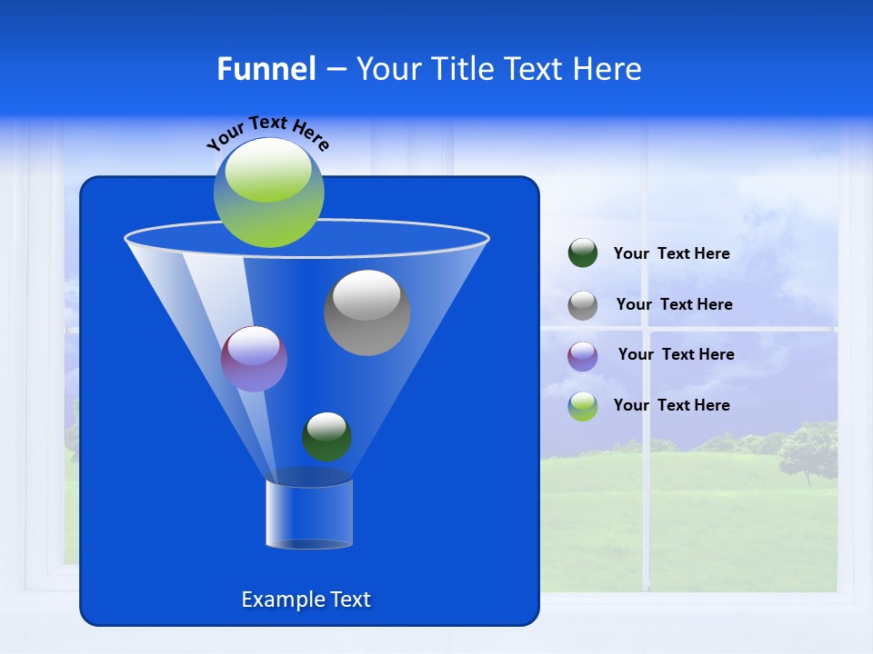 Interiors Grass Open PowerPoint Template