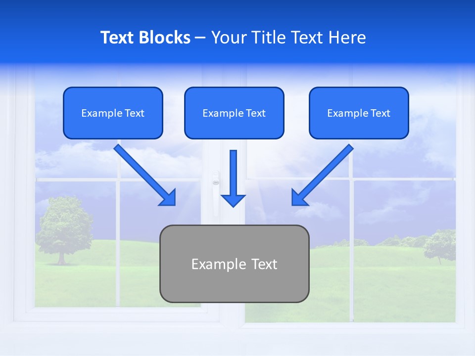 Interiors Grass Open PowerPoint Template
