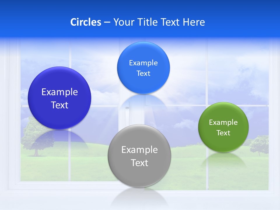 Interiors Grass Open PowerPoint Template