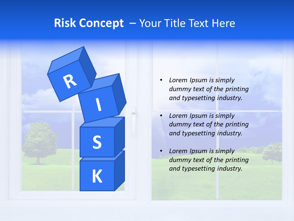 Interiors Grass Open PowerPoint Template
