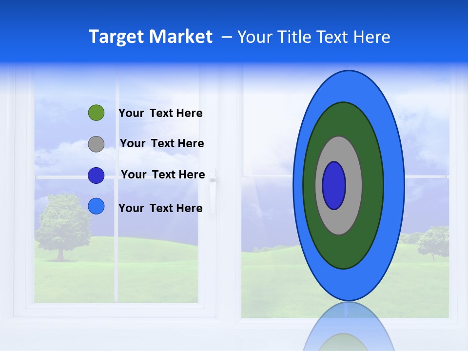 Interiors Grass Open PowerPoint Template