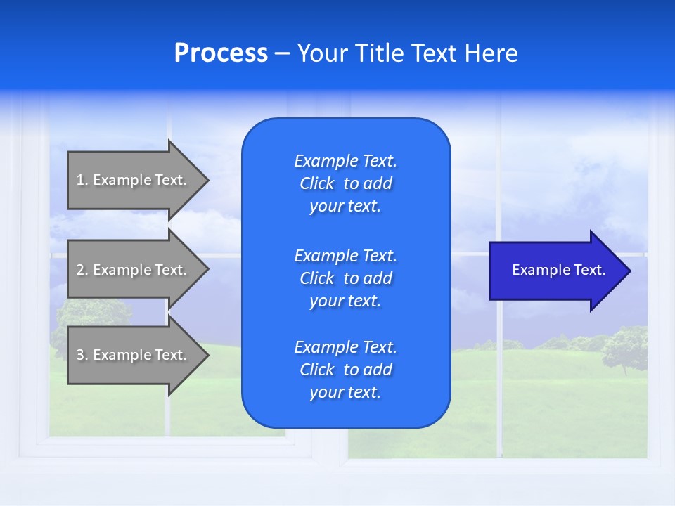 Interiors Grass Open PowerPoint Template