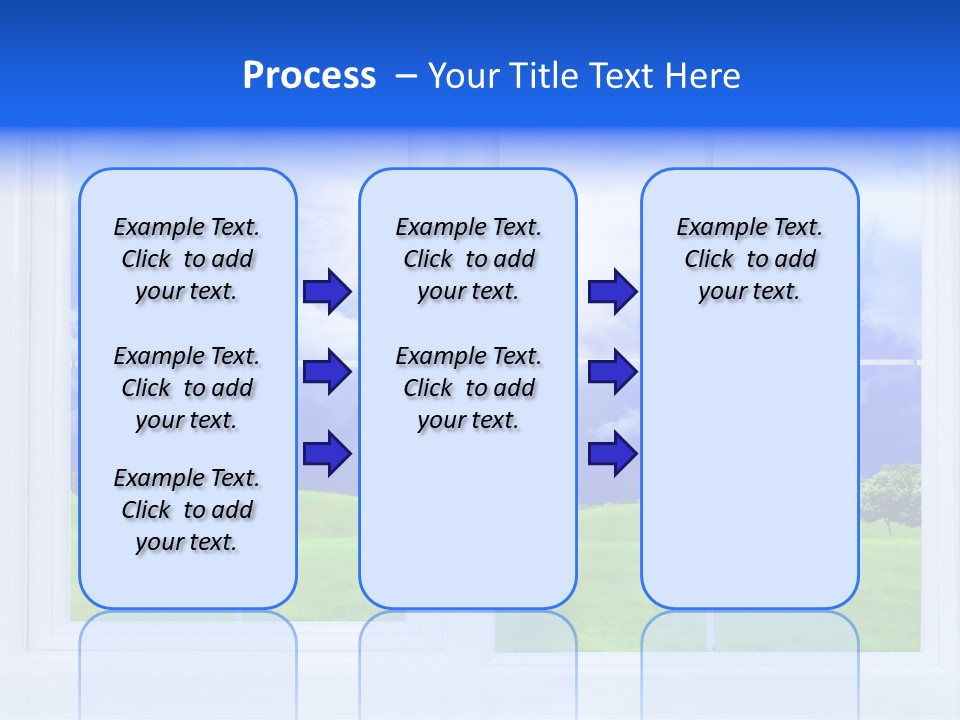 Interiors Grass Open PowerPoint Template