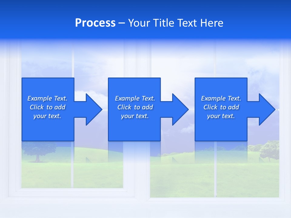 Interiors Grass Open PowerPoint Template