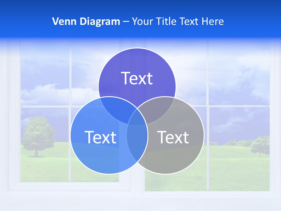 Interiors Grass Open PowerPoint Template
