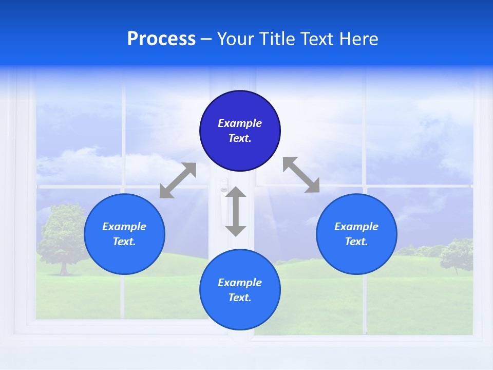 Interiors Grass Open PowerPoint Template