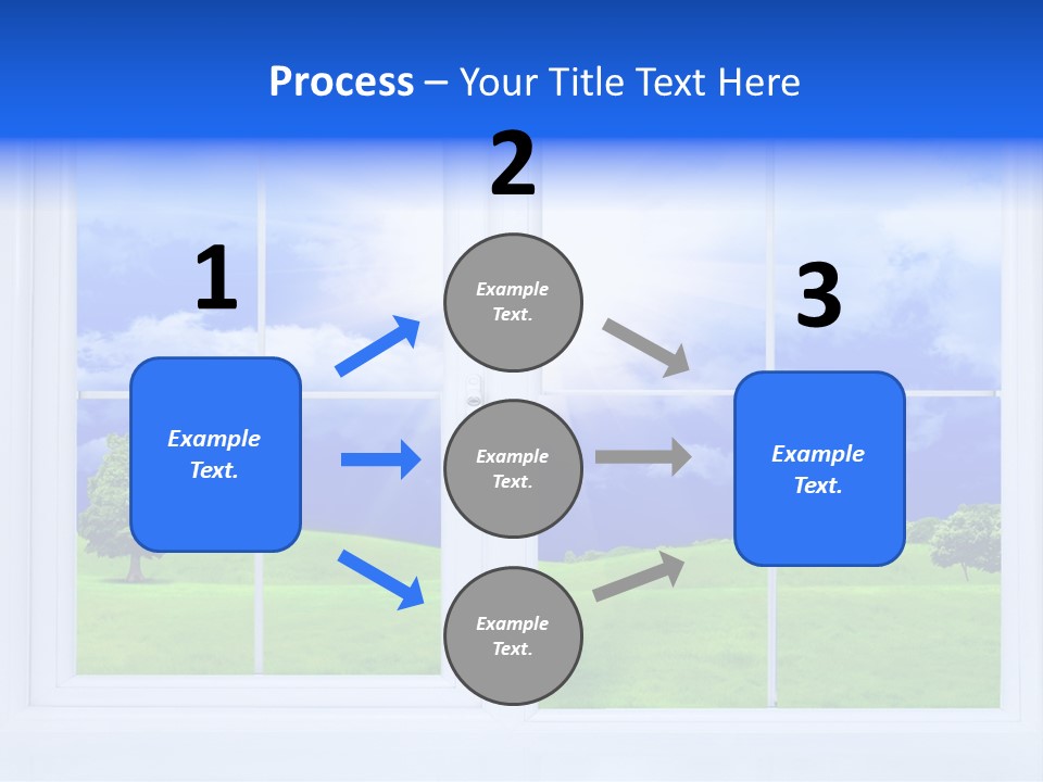 Interiors Grass Open PowerPoint Template