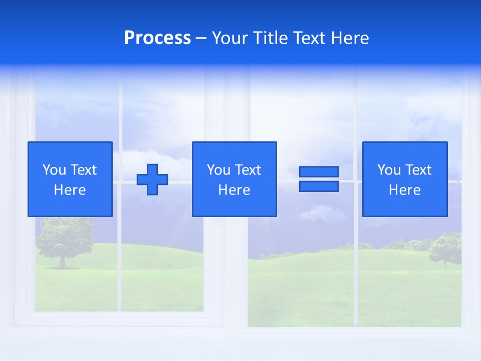 Interiors Grass Open PowerPoint Template