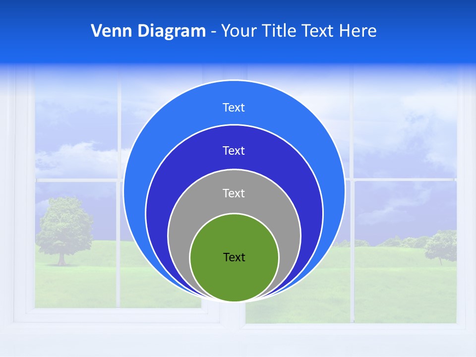 Interiors Grass Open PowerPoint Template