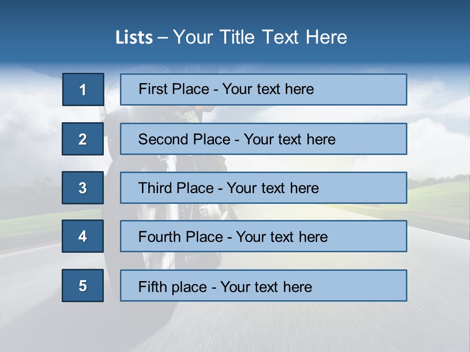 Hobby Tire Evening PowerPoint Template