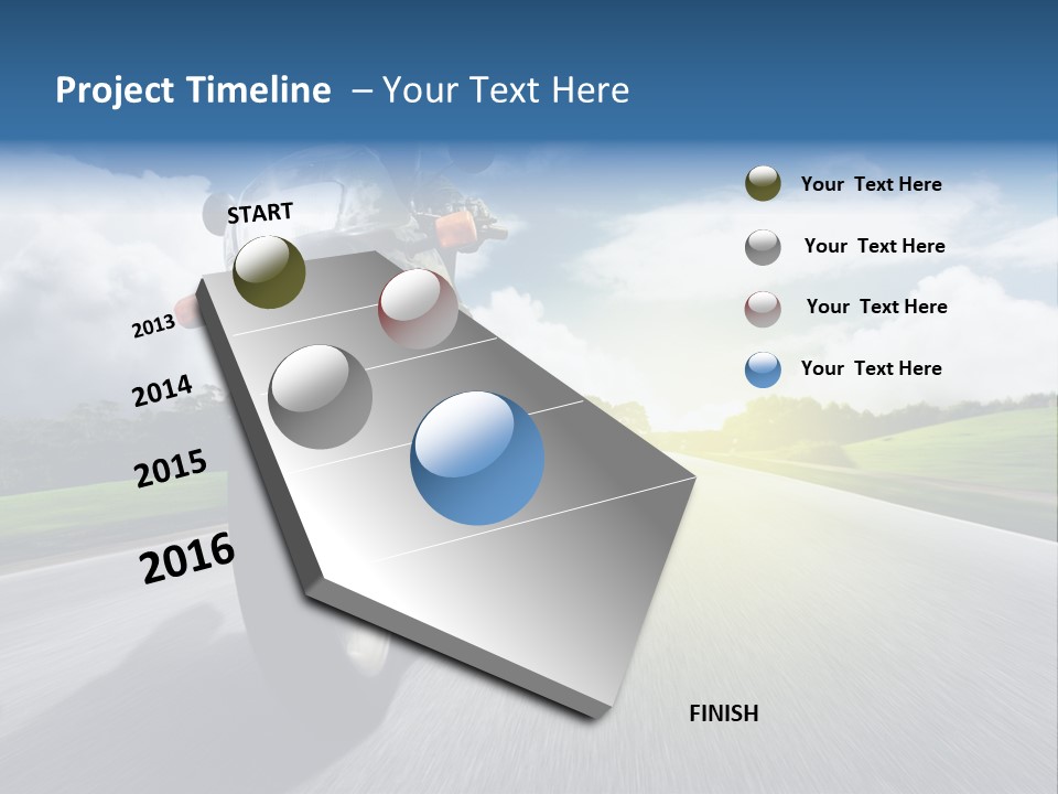 Hobby Tire Evening PowerPoint Template