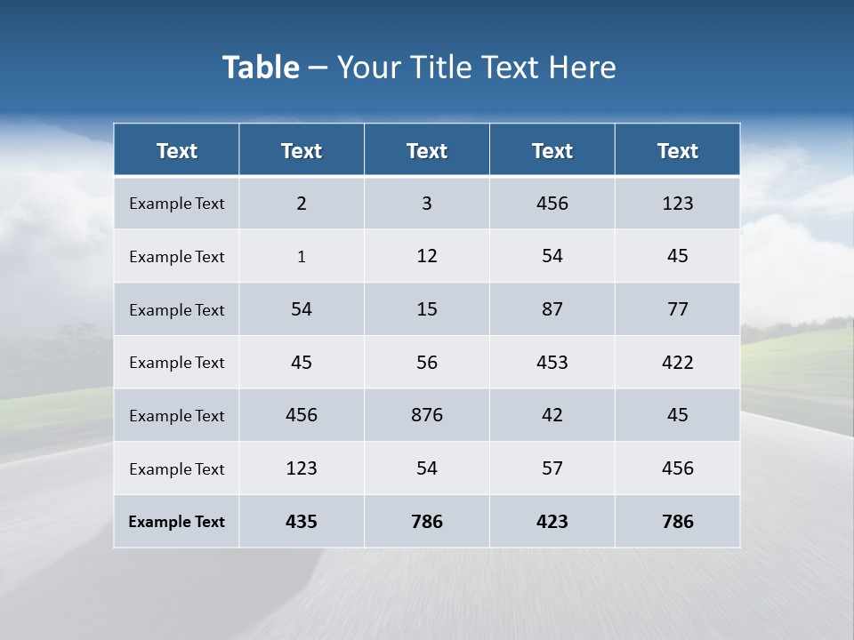 Hobby Tire Evening PowerPoint Template