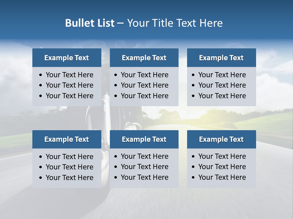 Hobby Tire Evening PowerPoint Template