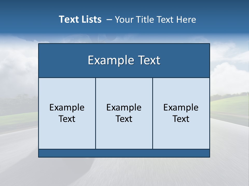 Hobby Tire Evening PowerPoint Template