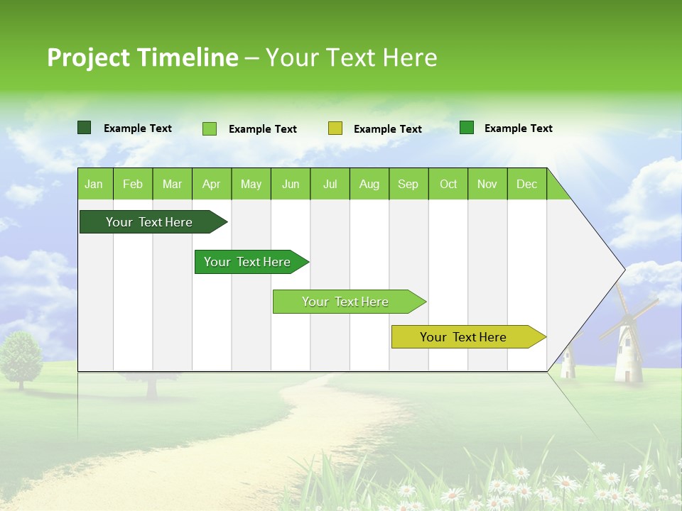 Field Sustainable Simplicity PowerPoint Template
