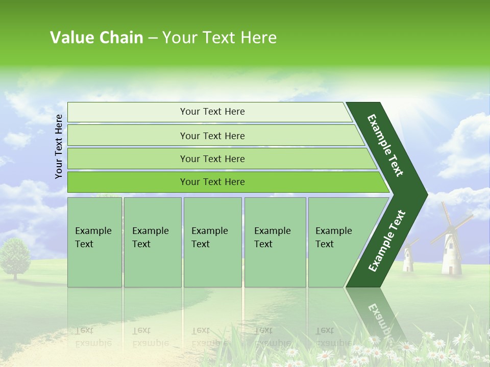 Field Sustainable Simplicity PowerPoint Template