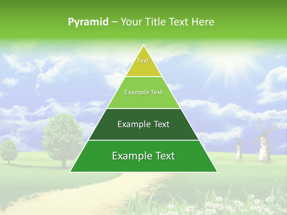 Field Sustainable Simplicity PowerPoint Template