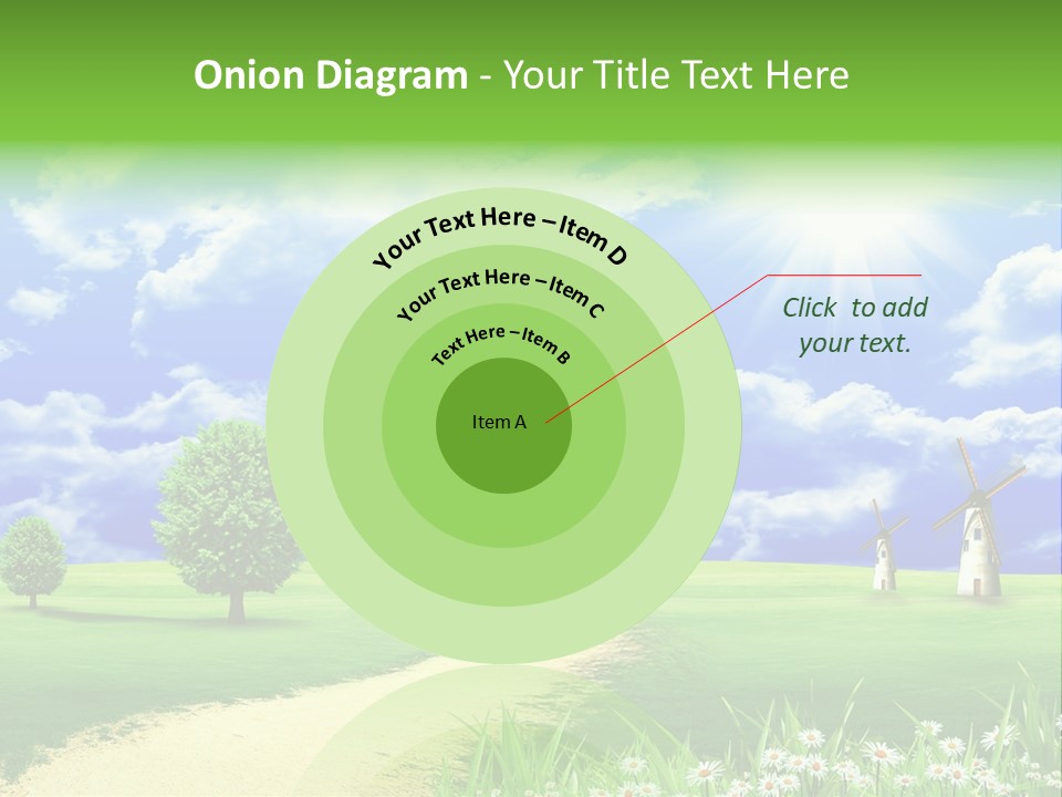 Field Sustainable Simplicity PowerPoint Template