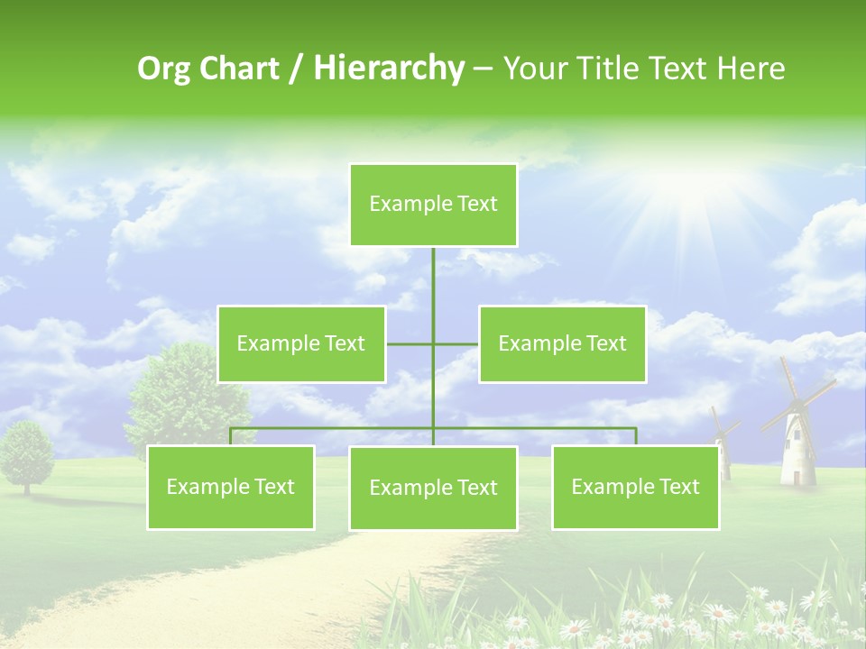 Field Sustainable Simplicity PowerPoint Template