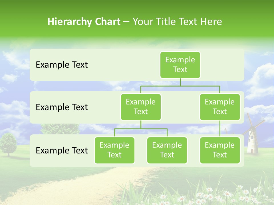 Field Sustainable Simplicity PowerPoint Template