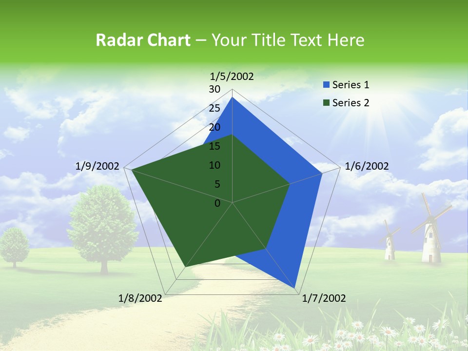 Field Sustainable Simplicity PowerPoint Template
