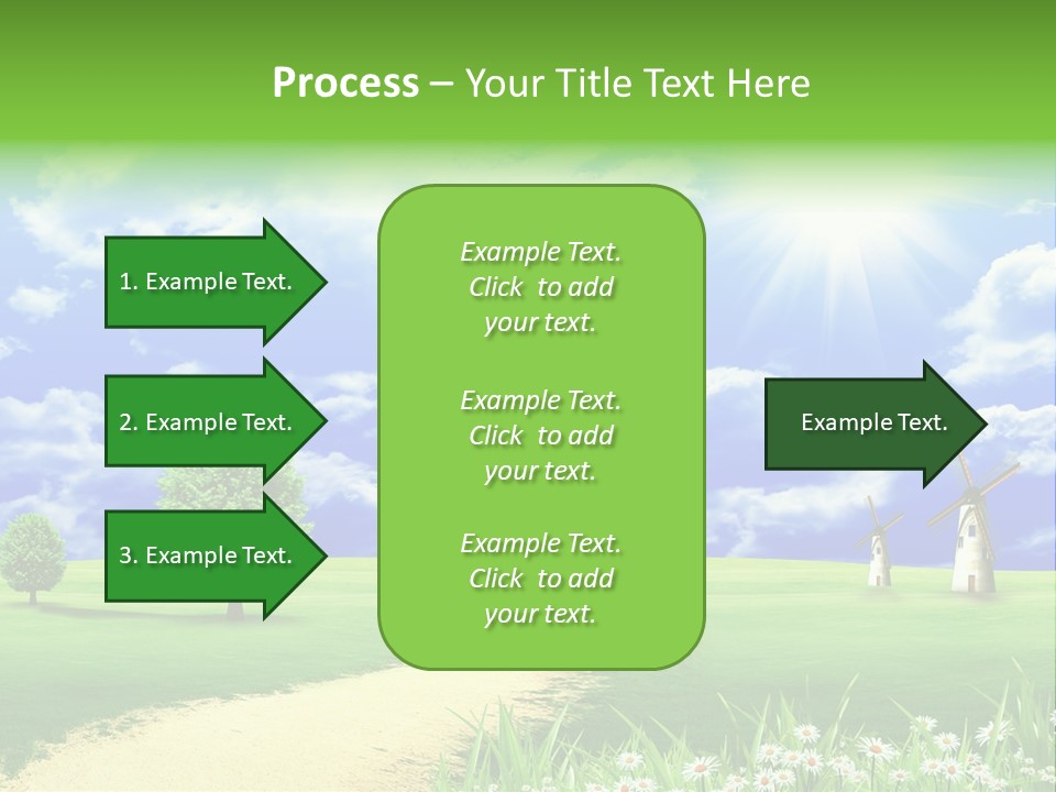 Field Sustainable Simplicity PowerPoint Template