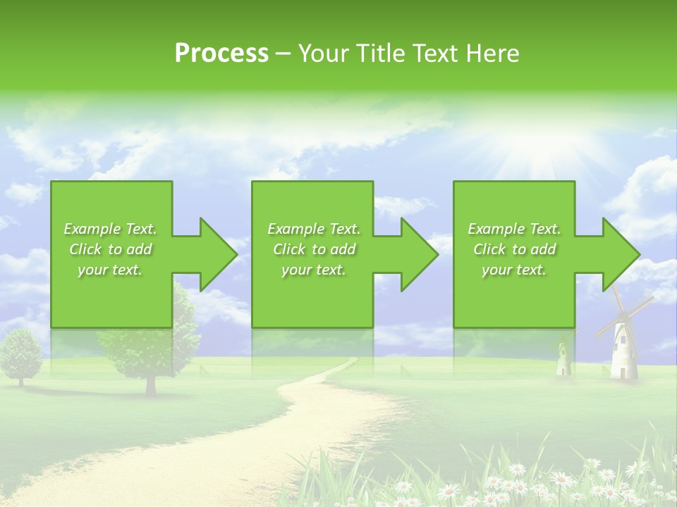 Field Sustainable Simplicity PowerPoint Template