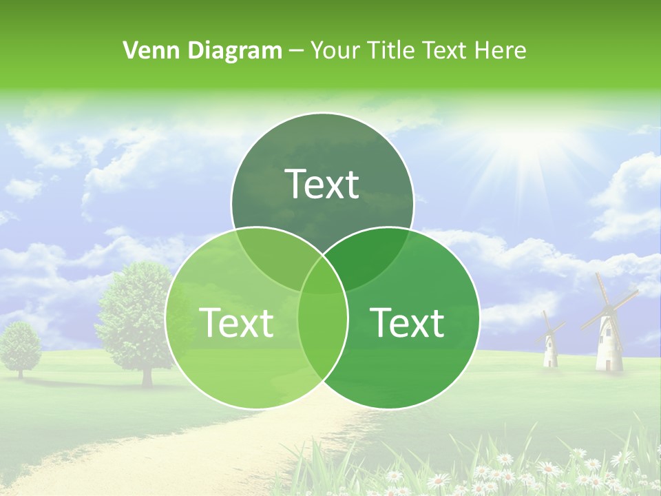 Field Sustainable Simplicity PowerPoint Template