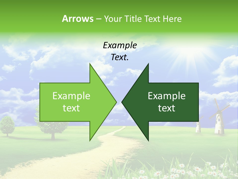Field Sustainable Simplicity PowerPoint Template