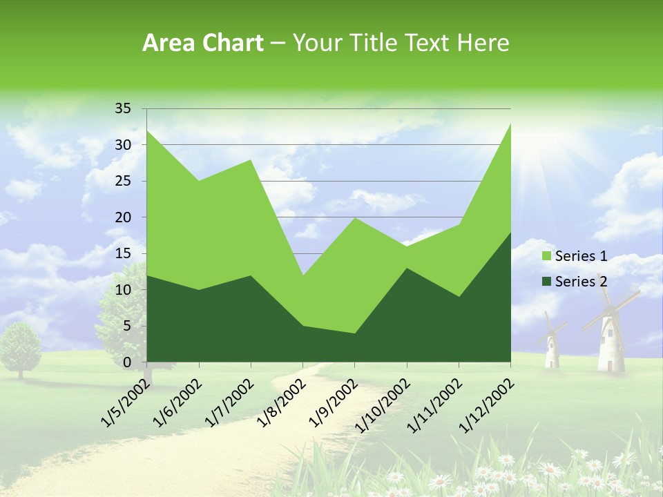 Field Sustainable Simplicity PowerPoint Template