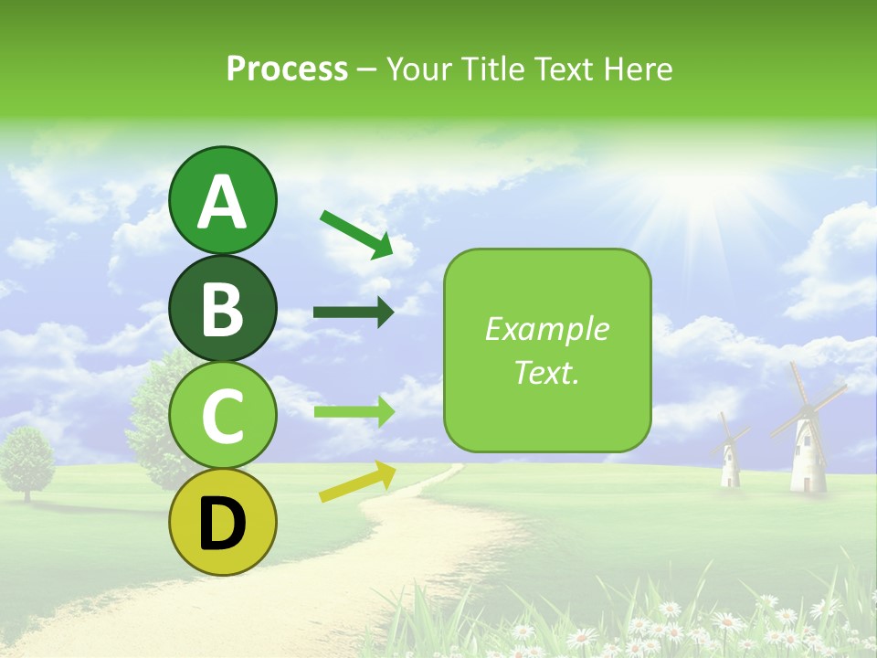 Field Sustainable Simplicity PowerPoint Template
