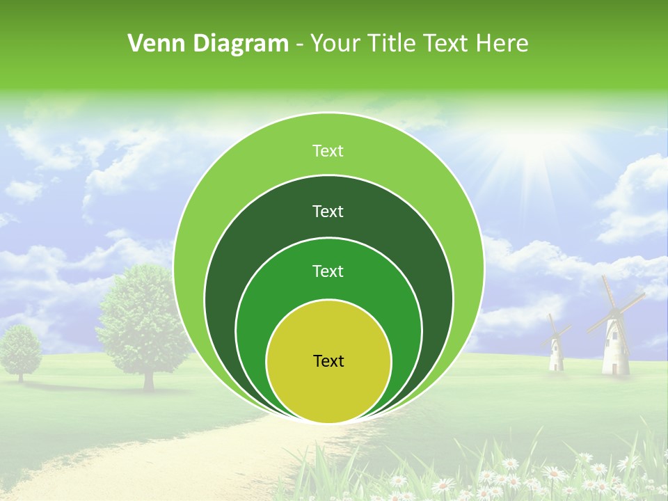 Field Sustainable Simplicity PowerPoint Template