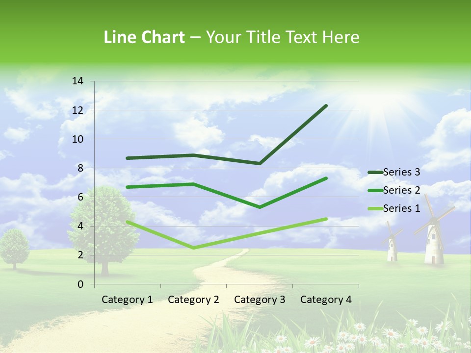 Field Sustainable Simplicity PowerPoint Template