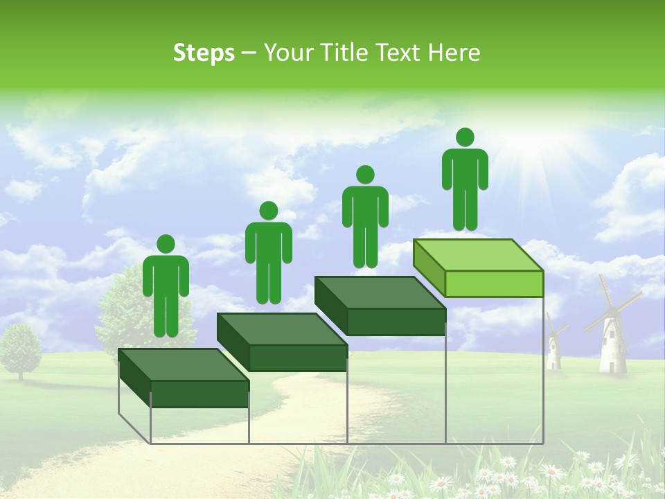 Field Sustainable Simplicity PowerPoint Template