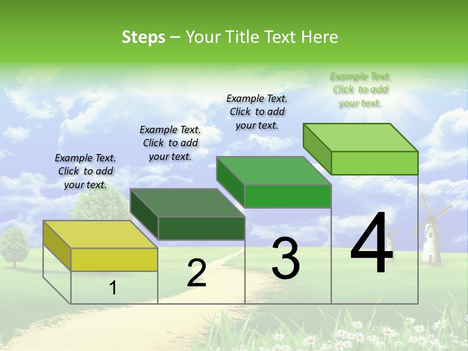Field Sustainable Simplicity PowerPoint Template