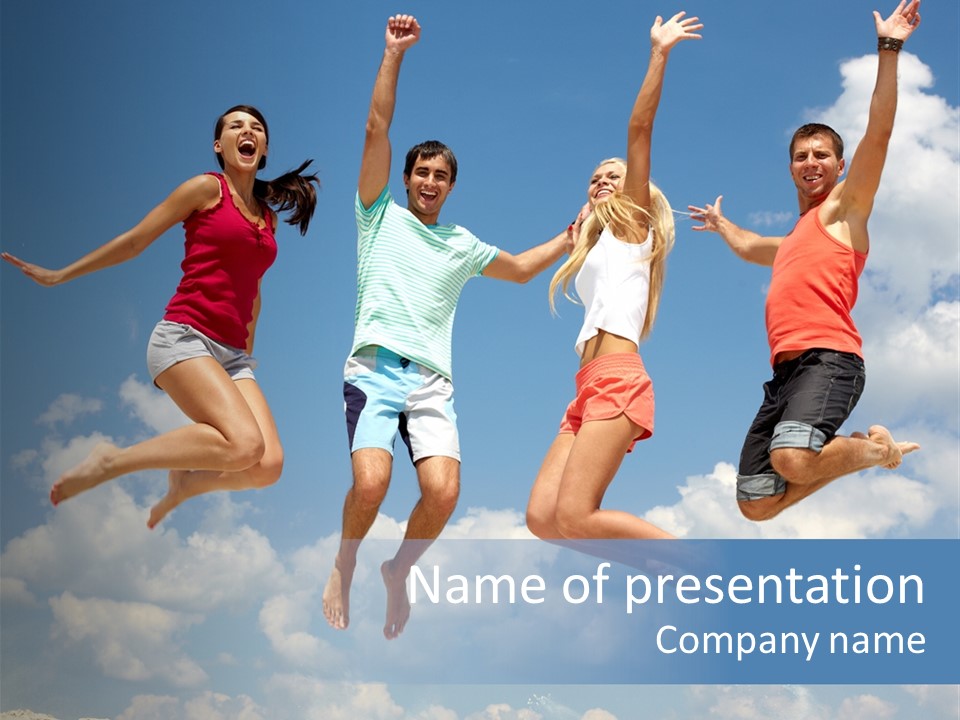 Energetic Cheerful Emotional PowerPoint Template