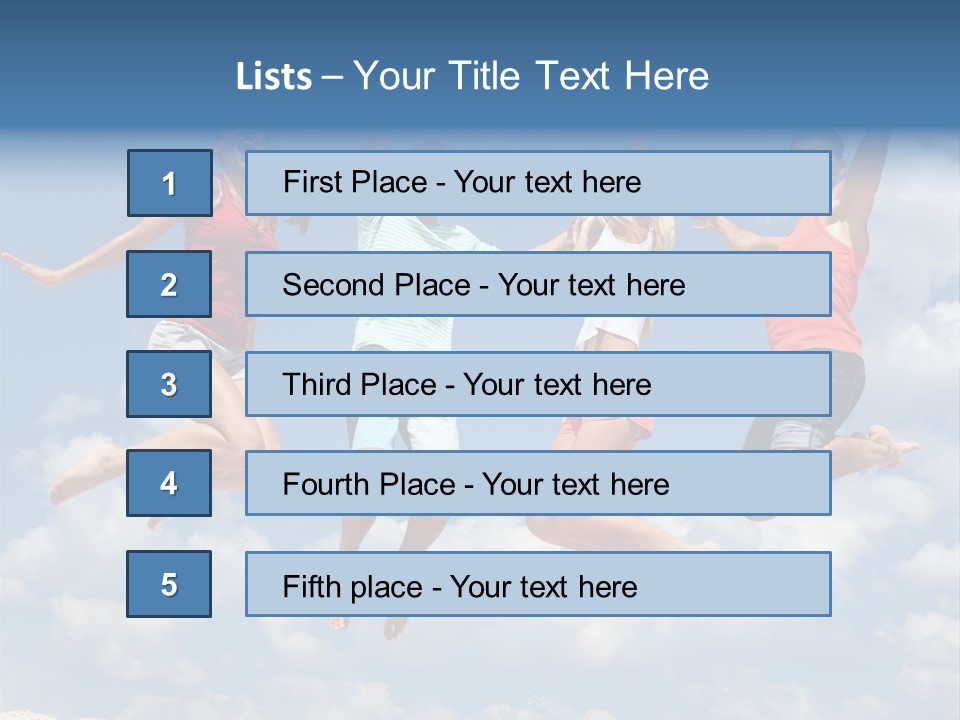Energetic Cheerful Emotional PowerPoint Template