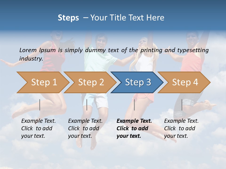 Energetic Cheerful Emotional PowerPoint Template