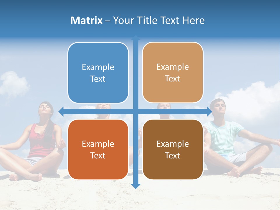 Adult Lifestyle White PowerPoint Template