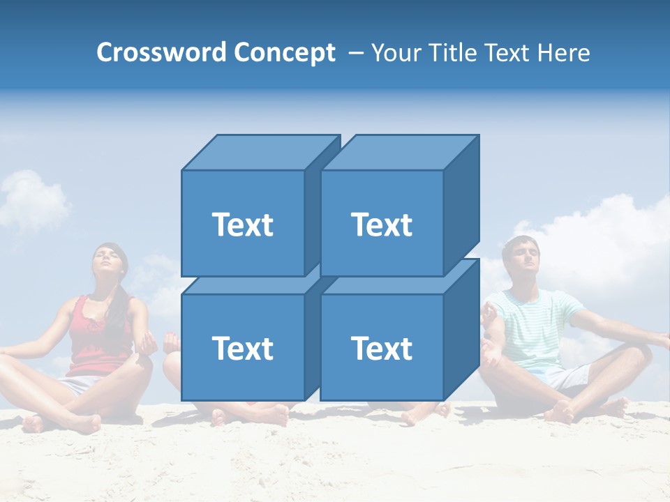 Adult Lifestyle White PowerPoint Template