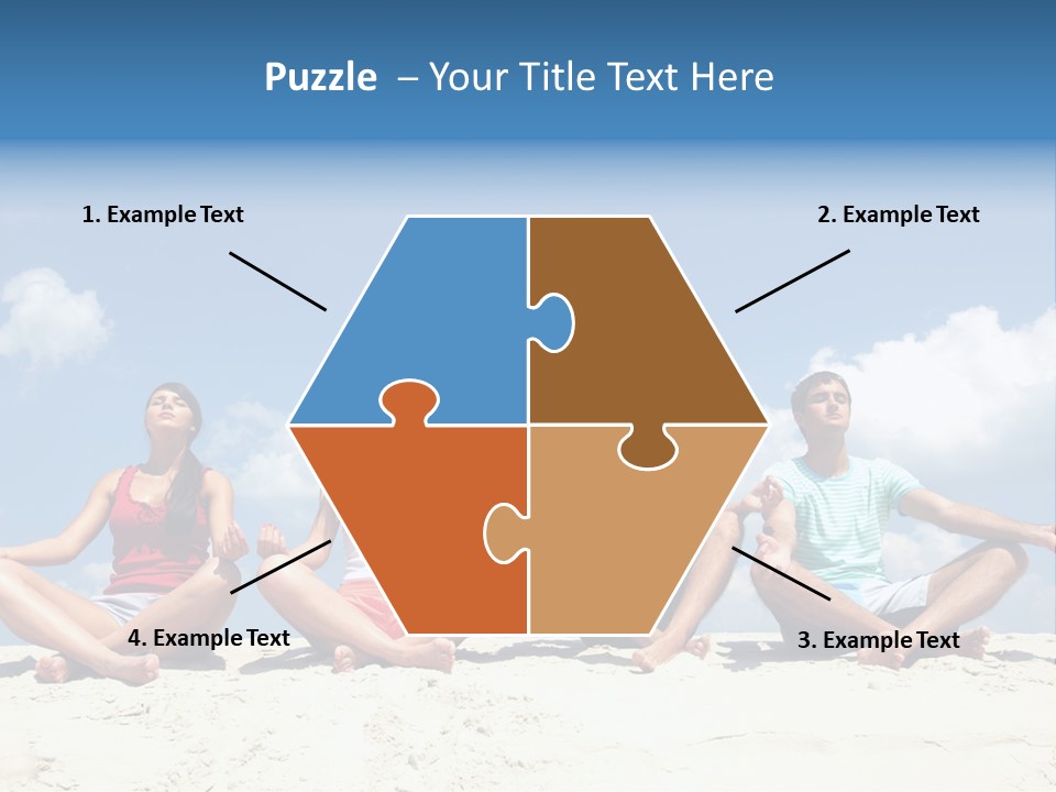 Adult Lifestyle White PowerPoint Template